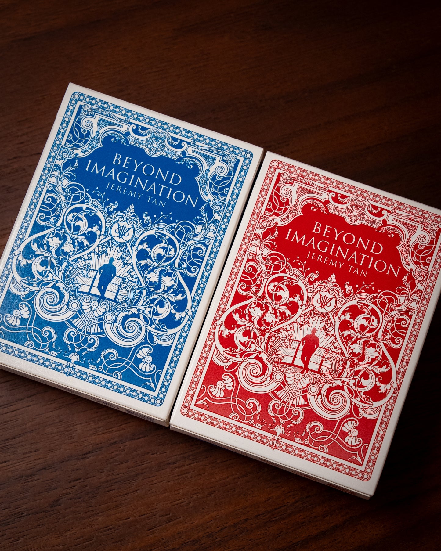 Beyond Imagination Playing Cards V2 – Crimson & Azure Edition