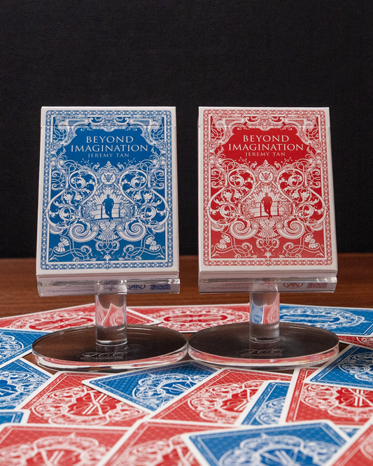 Beyond Imagination Playing Cards V2 – Crimson & Azure Edition